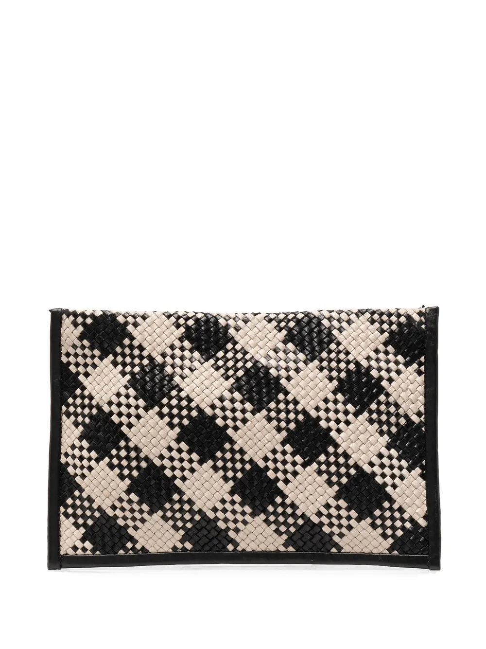 St. Agni check-pattern clutch bag | Black | Image 1