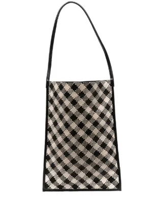 st agni fleur woven purse