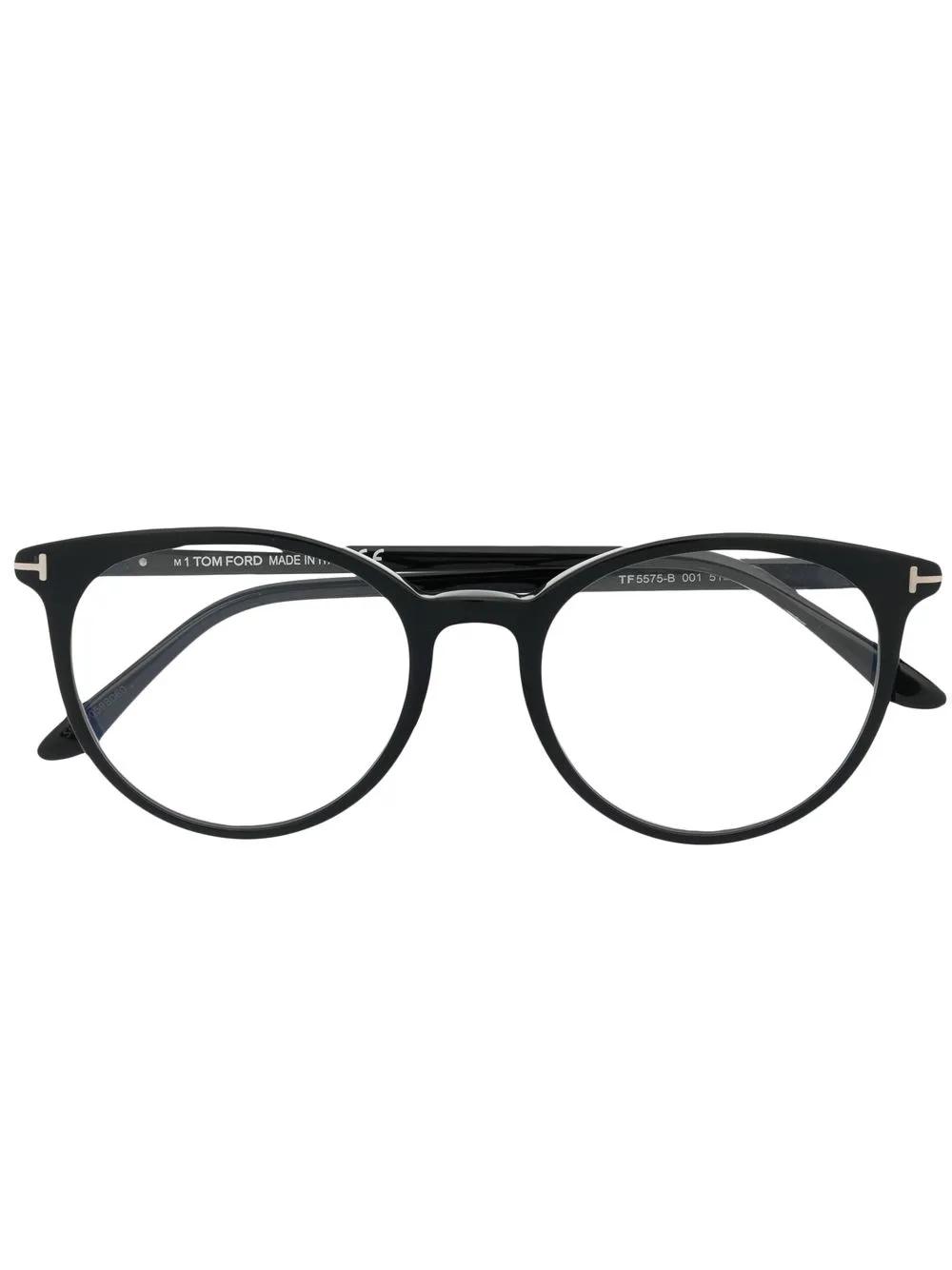 

TOM FORD Eyewear lentes con armazón redonda - Negro