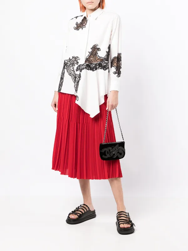 CHANEL Pre-Owned 2006 カメリア No.5 ショルダーバッグ | ブラック