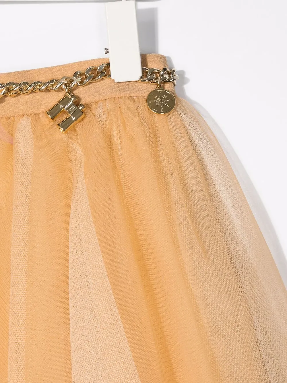 фото Elisabetta franchi la mia bambina пышная юбка с подвесками