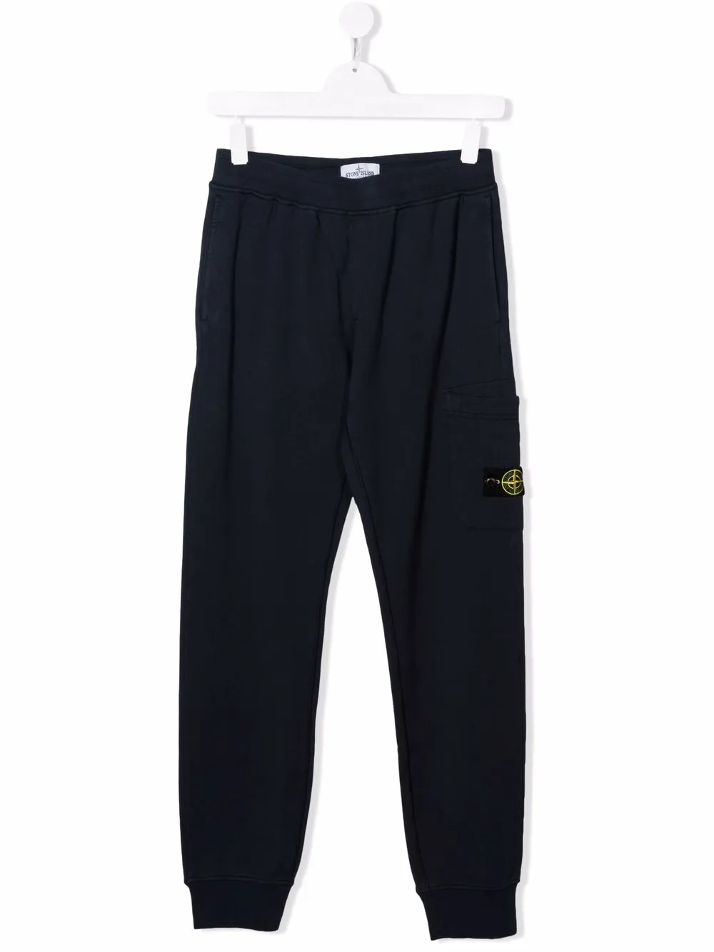 Stone Island Junior спортивные брюки с нашивкой-логотипом