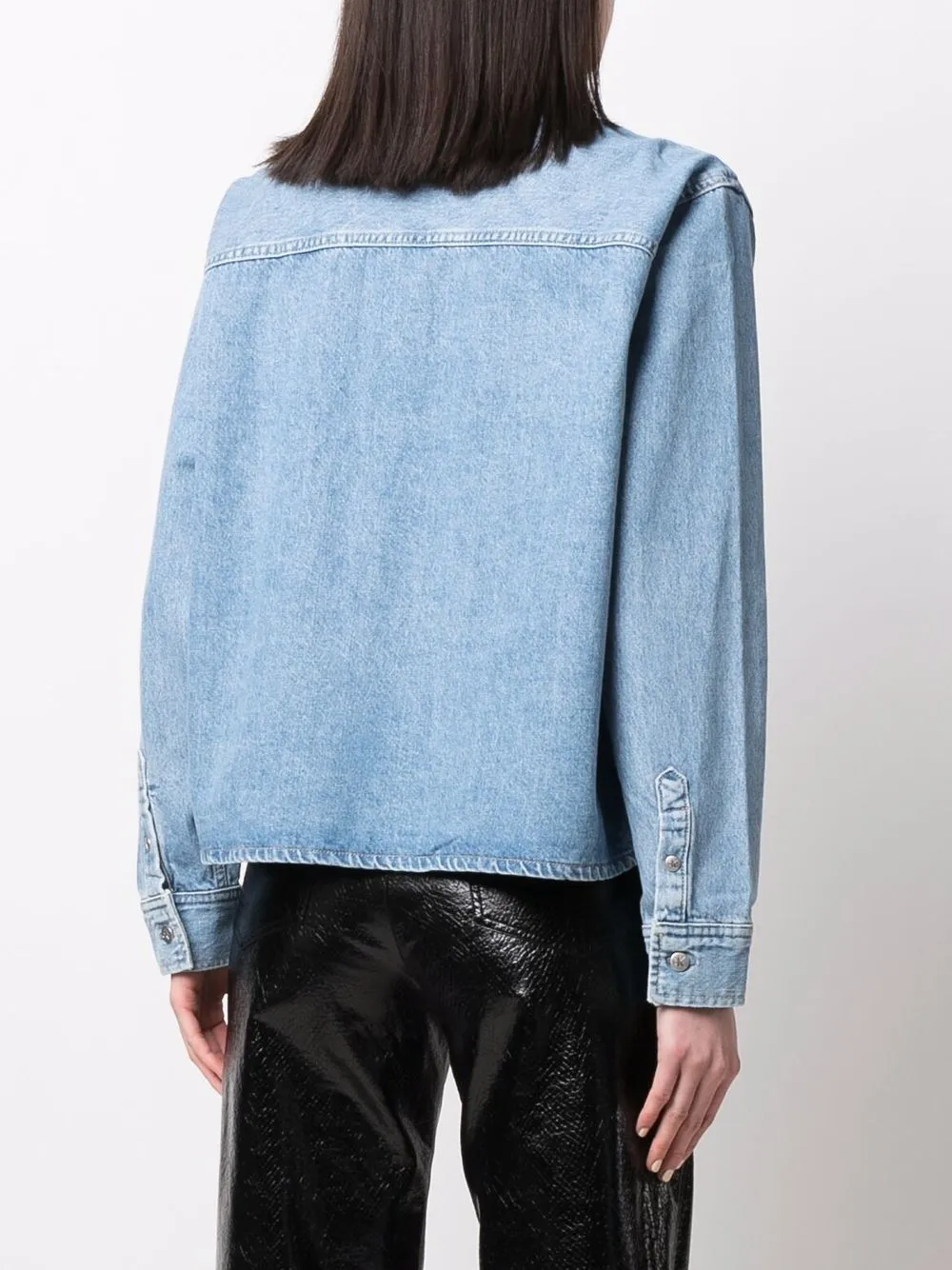 фото Calvin klein jeans джинсовая куртка с вышитым логотипом
