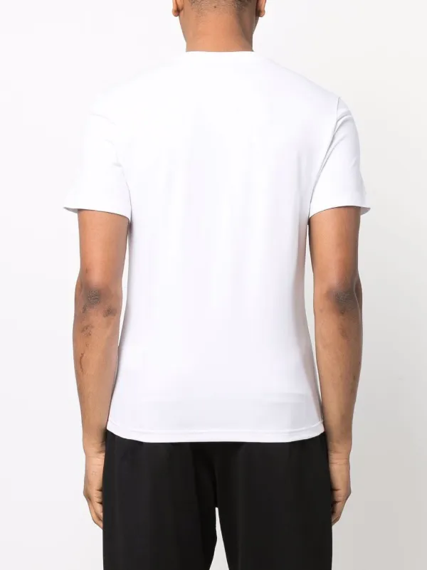 Moschino logo-print short-sleeve T-shirt | White | FARFETCH