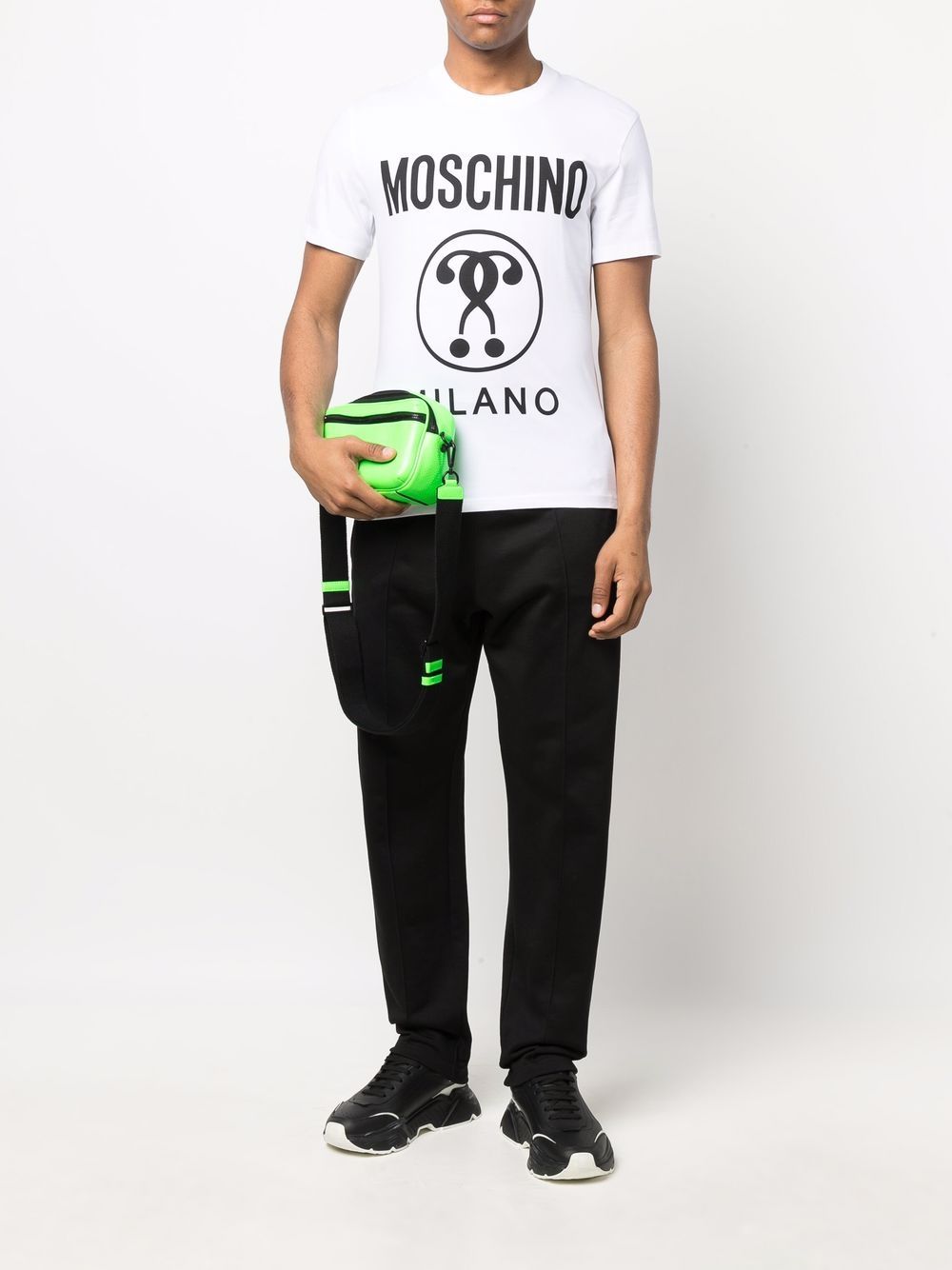 фото Moschino футболка с логотипом