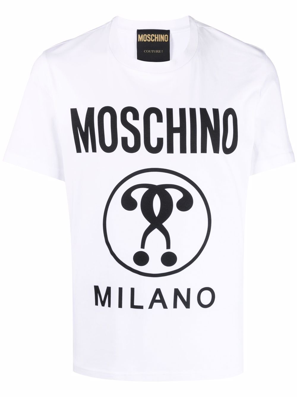 фото Moschino футболка с логотипом