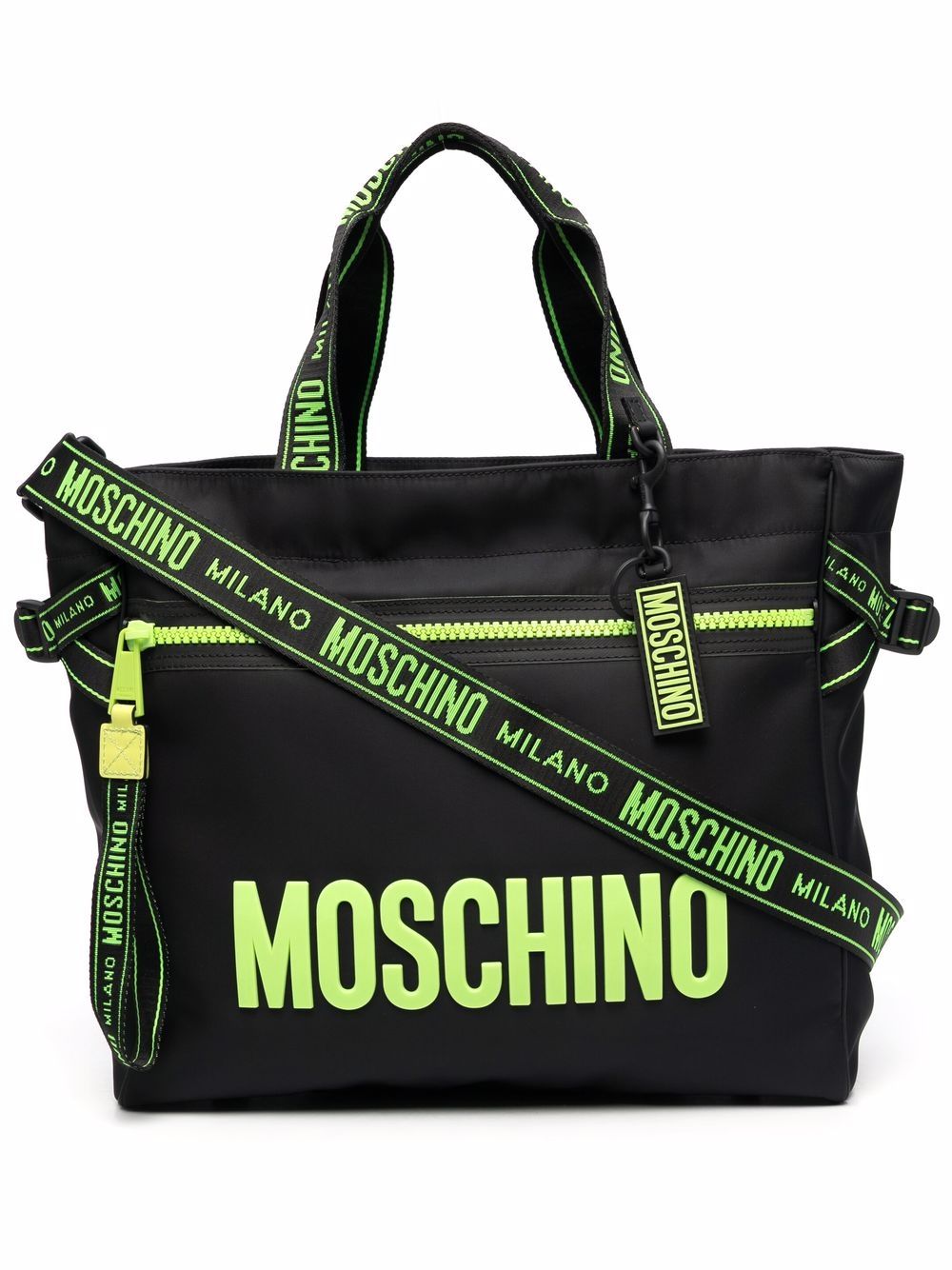 Moschino сумка-тоут с логотипом