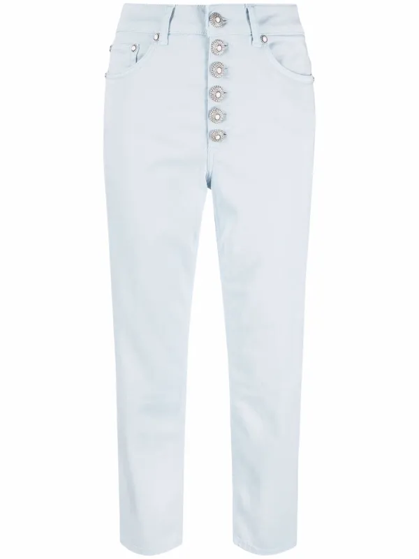 DONDUP button-fastening Denim Jeans 