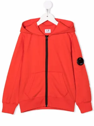 cp company moletom com capuz junior
