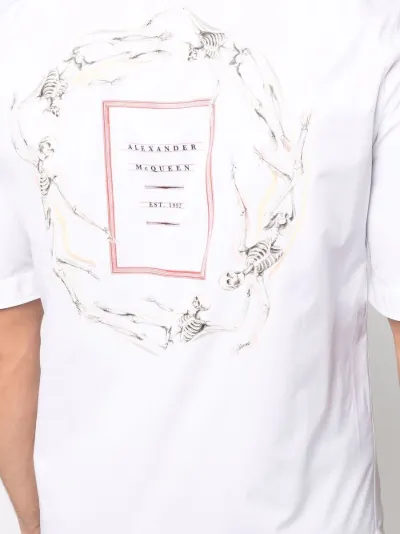 Alexander McQueen skull-print short 