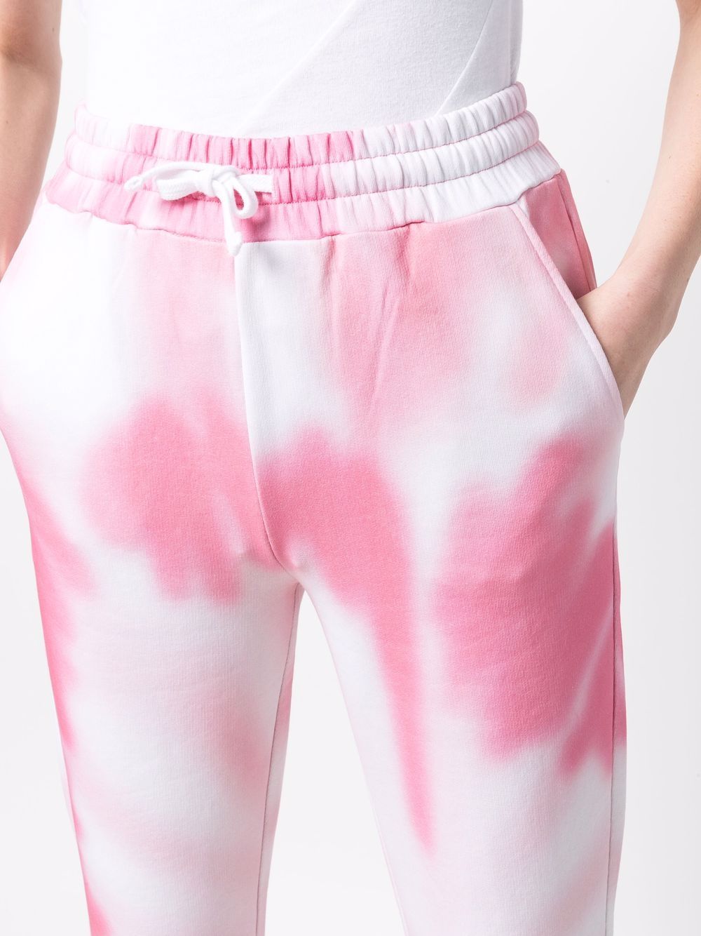 фото Red valentino tie-dye track pants