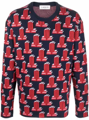 Lanvin Knitted Sweaters for Men on Sale 