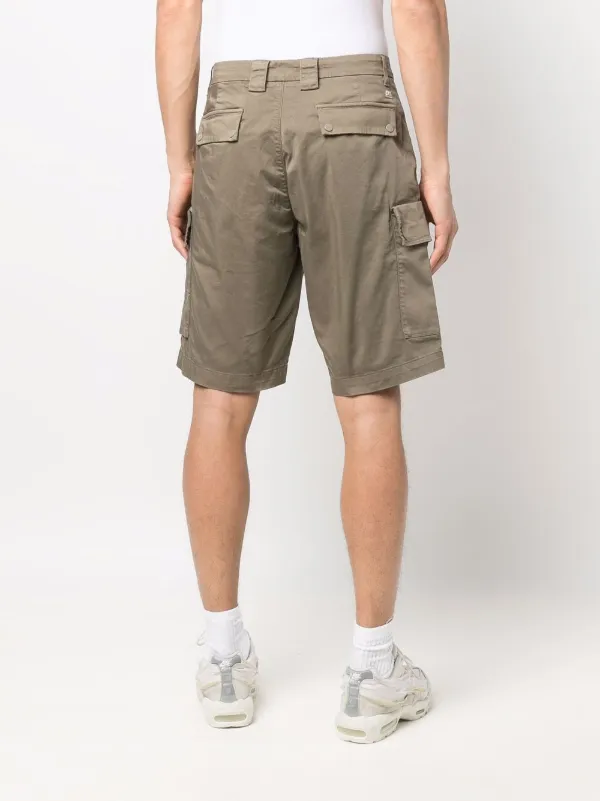 C.P. Company logo-patch Cargo Shorts 