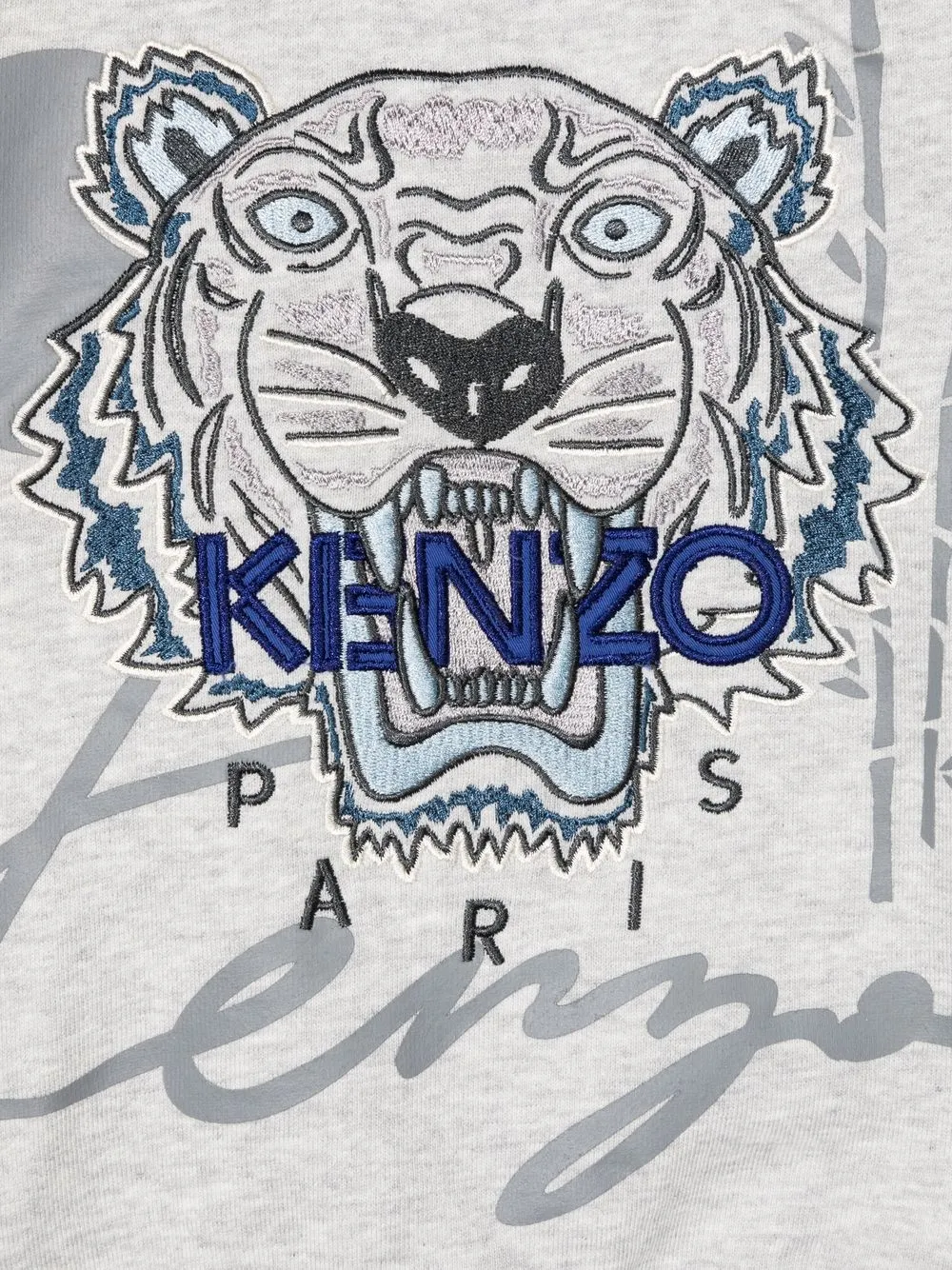 фото Kenzo kids толстовка с вышитым логотипом