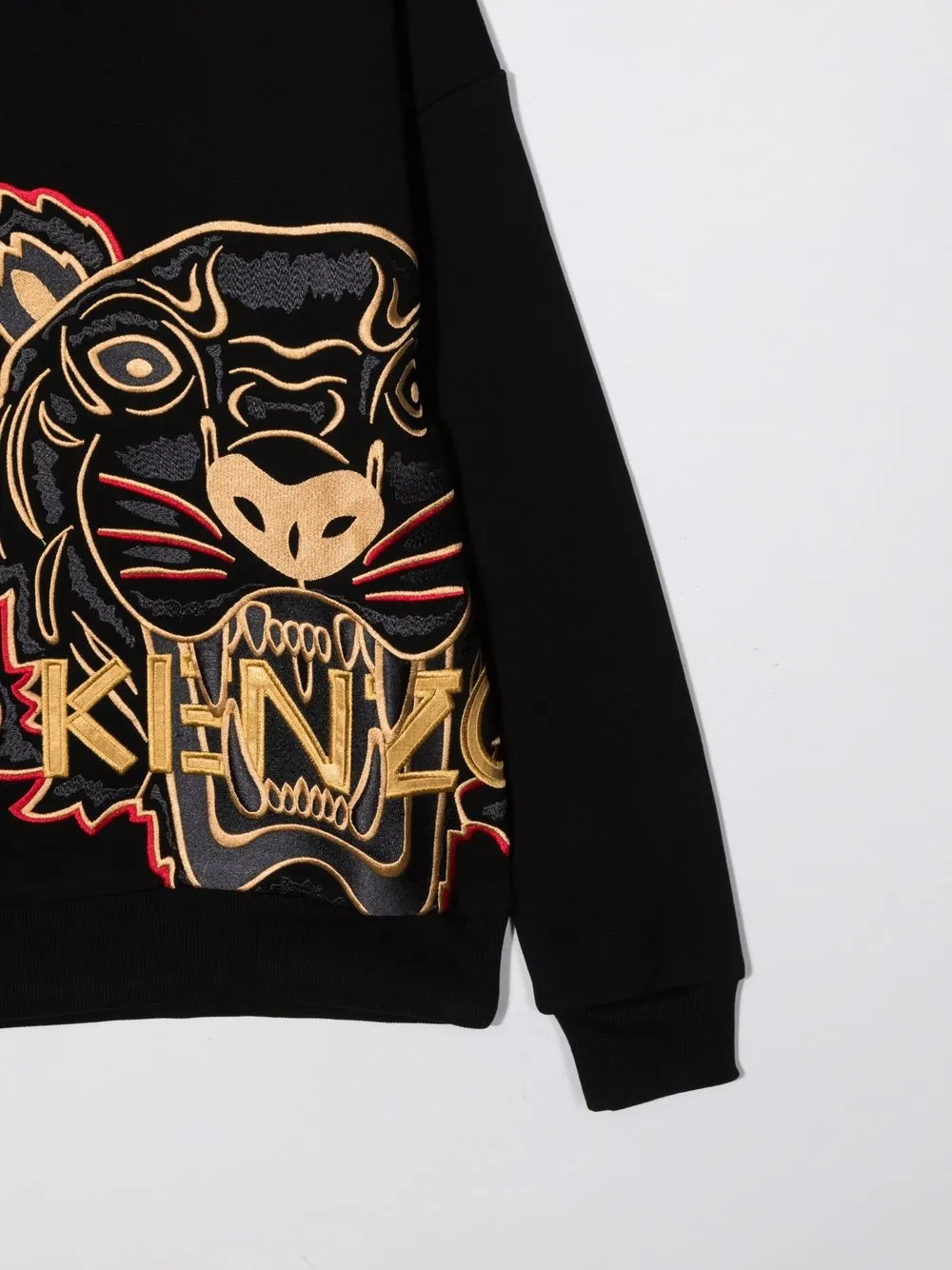 фото Kenzo kids толстовка с вышитым логотипом