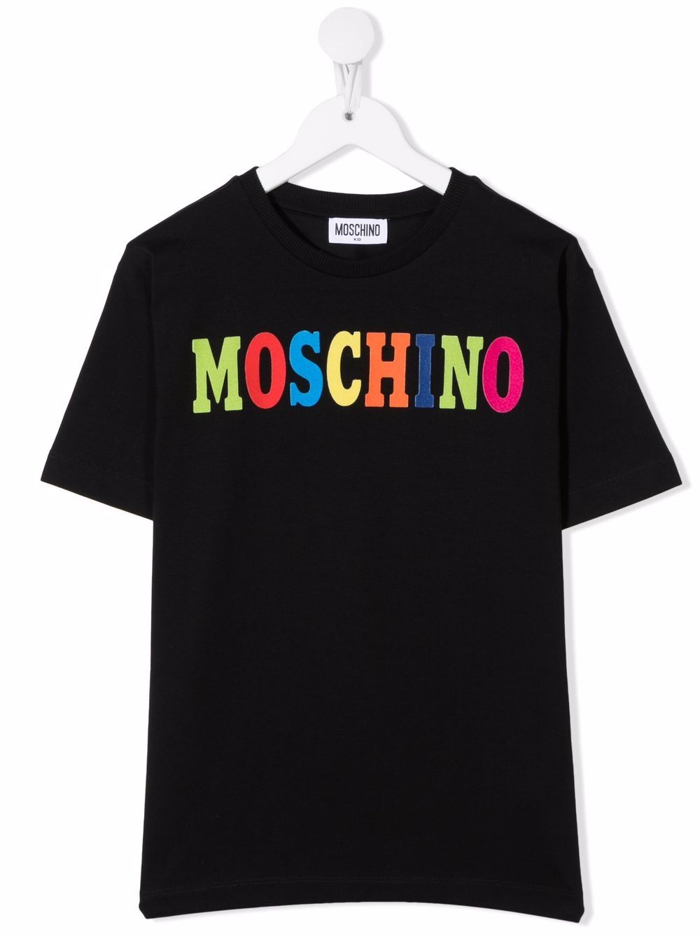 фото Moschino kids футболка с логотипом