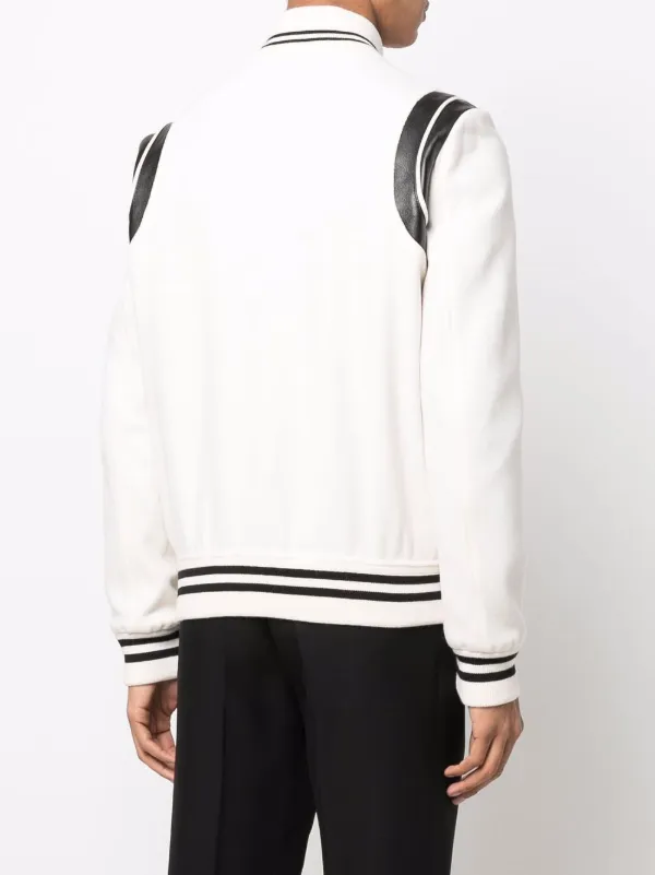 Saint Laurent Teddy Bomber Jacket - Farfetch