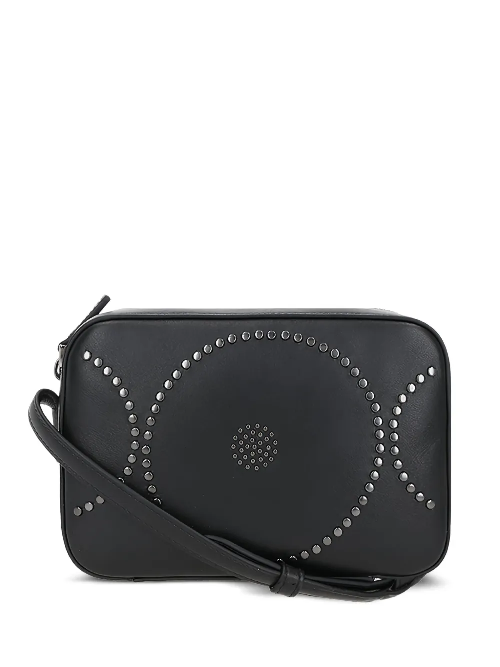 10 Corso Como Stud-embellished Shoulder Bag In Black