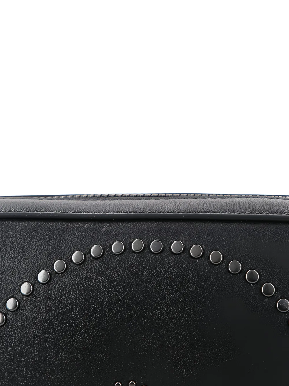 10 Corso Como Stud-embellished Shoulder Bag In Black