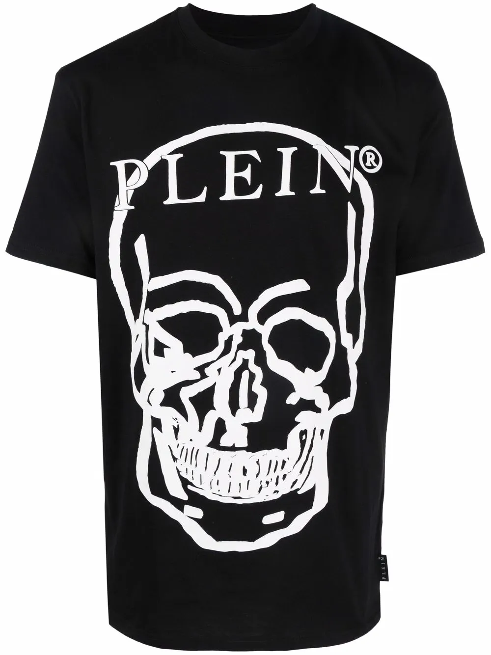 фото Philipp plein футболка с принтом skull