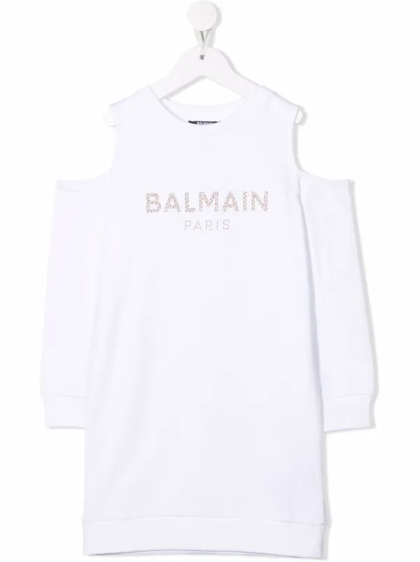 Balmain Kids sequin-embellished Jumper 