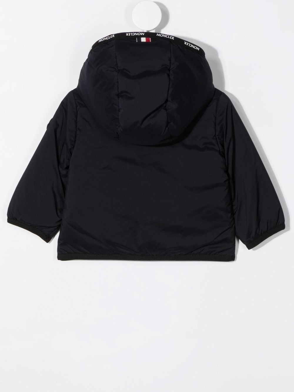 Image 2 of Moncler Enfant half zip hooded jacket