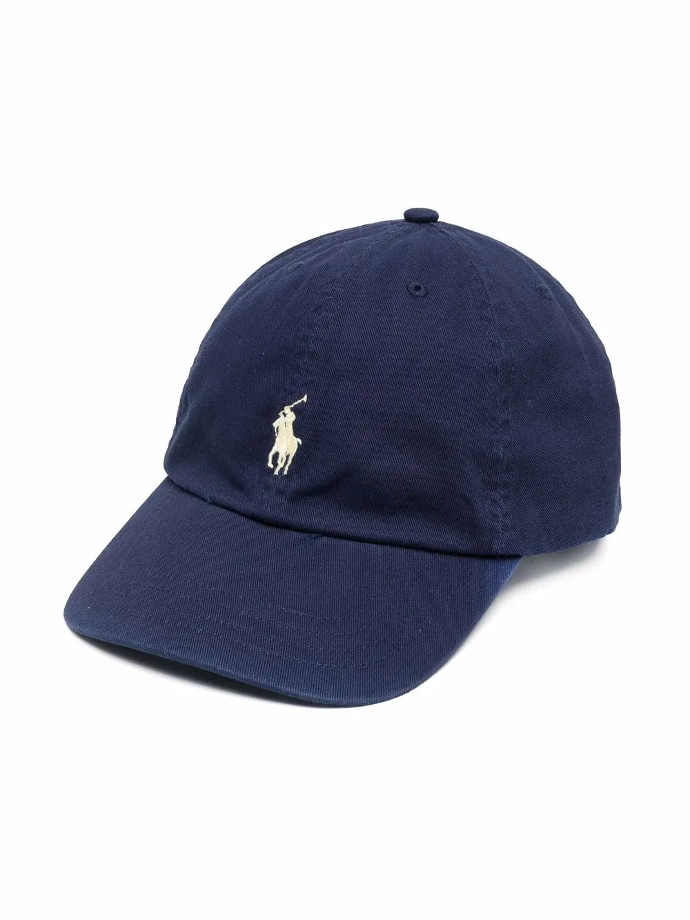 ralph lauren kids casquette à motif polo pony - bleu