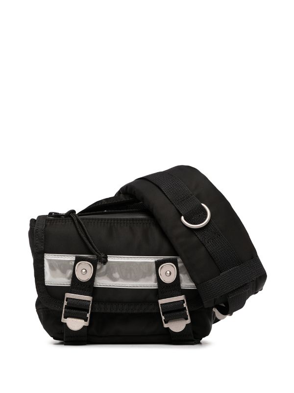 sacai x porter nylon waist bag