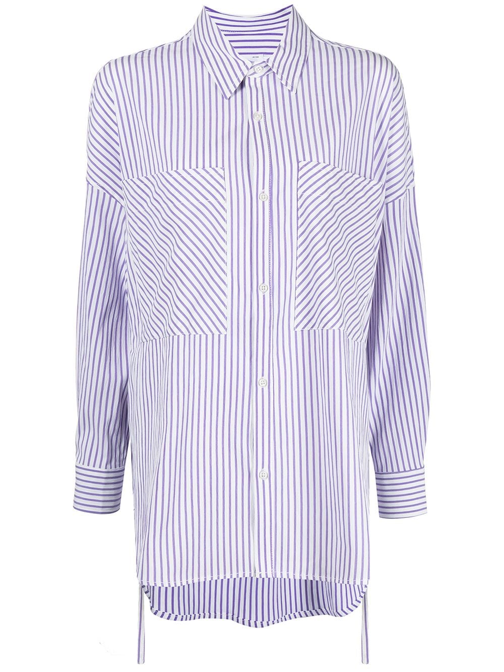 Izzue Ruched Striped Shirt - Farfetch