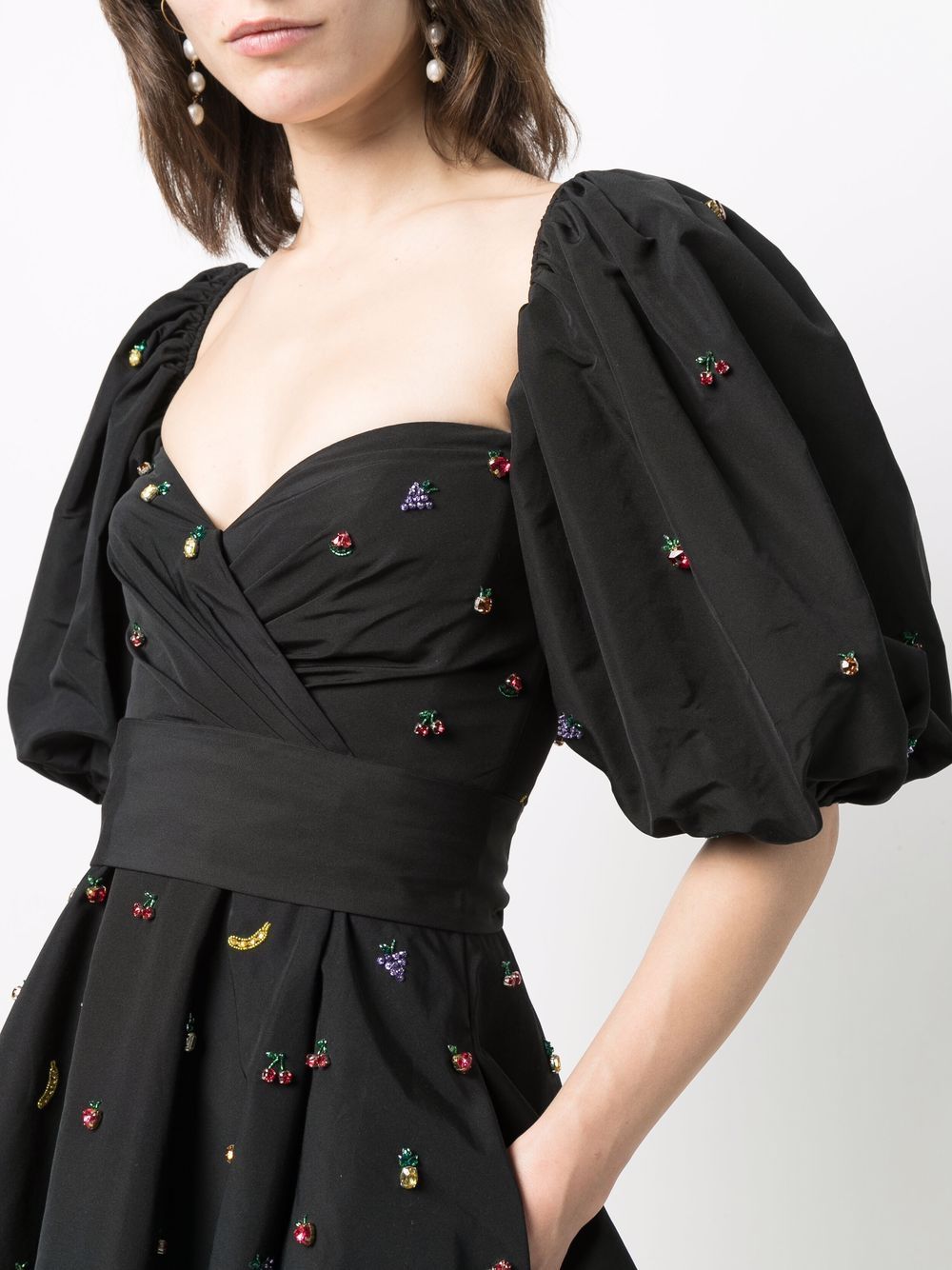 фото Valentino декорированное платье мини