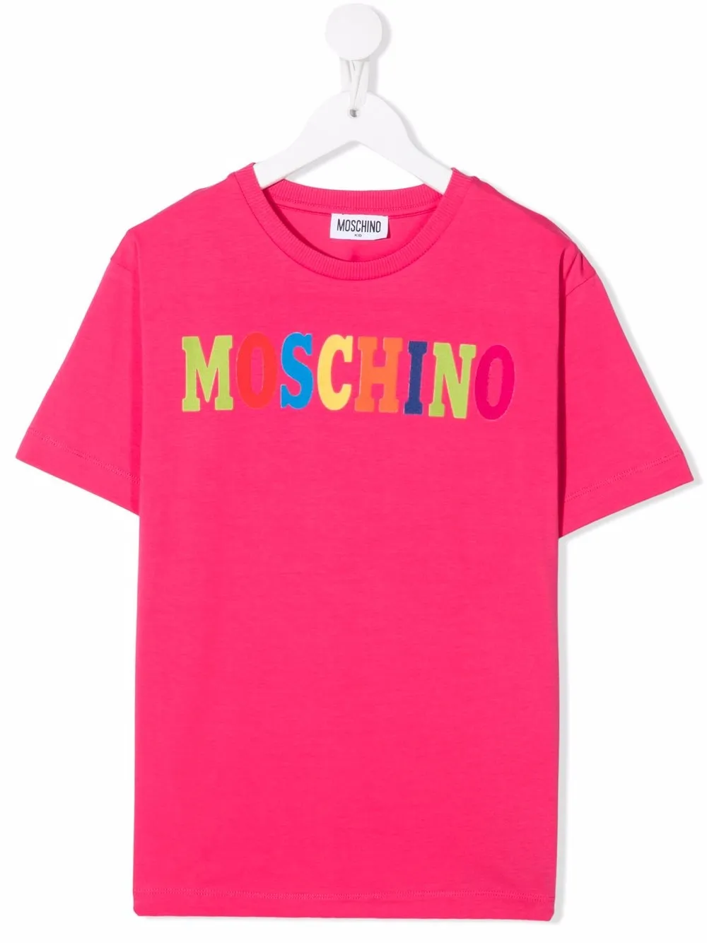 фото Moschino kids футболка с логотипом