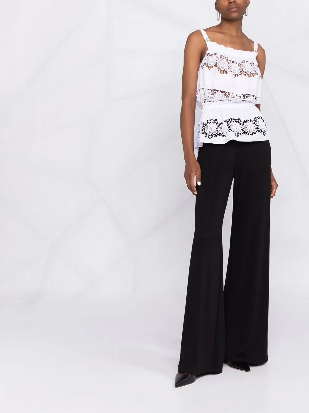 Dolce & Gabbana Mouwloze top - Wit