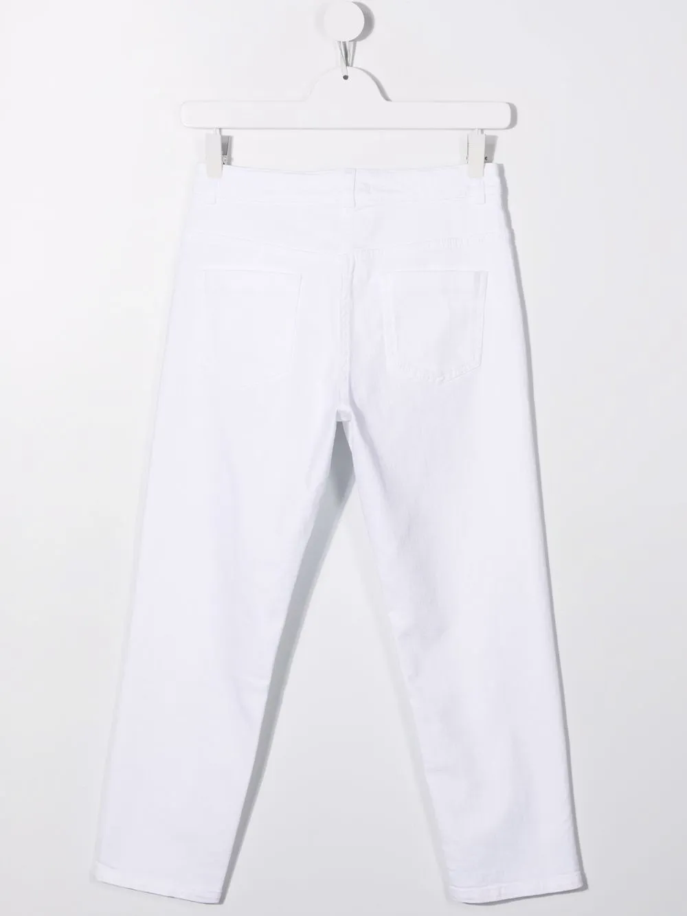 фото Emilio pucci junior прямые брюки с логотипом
