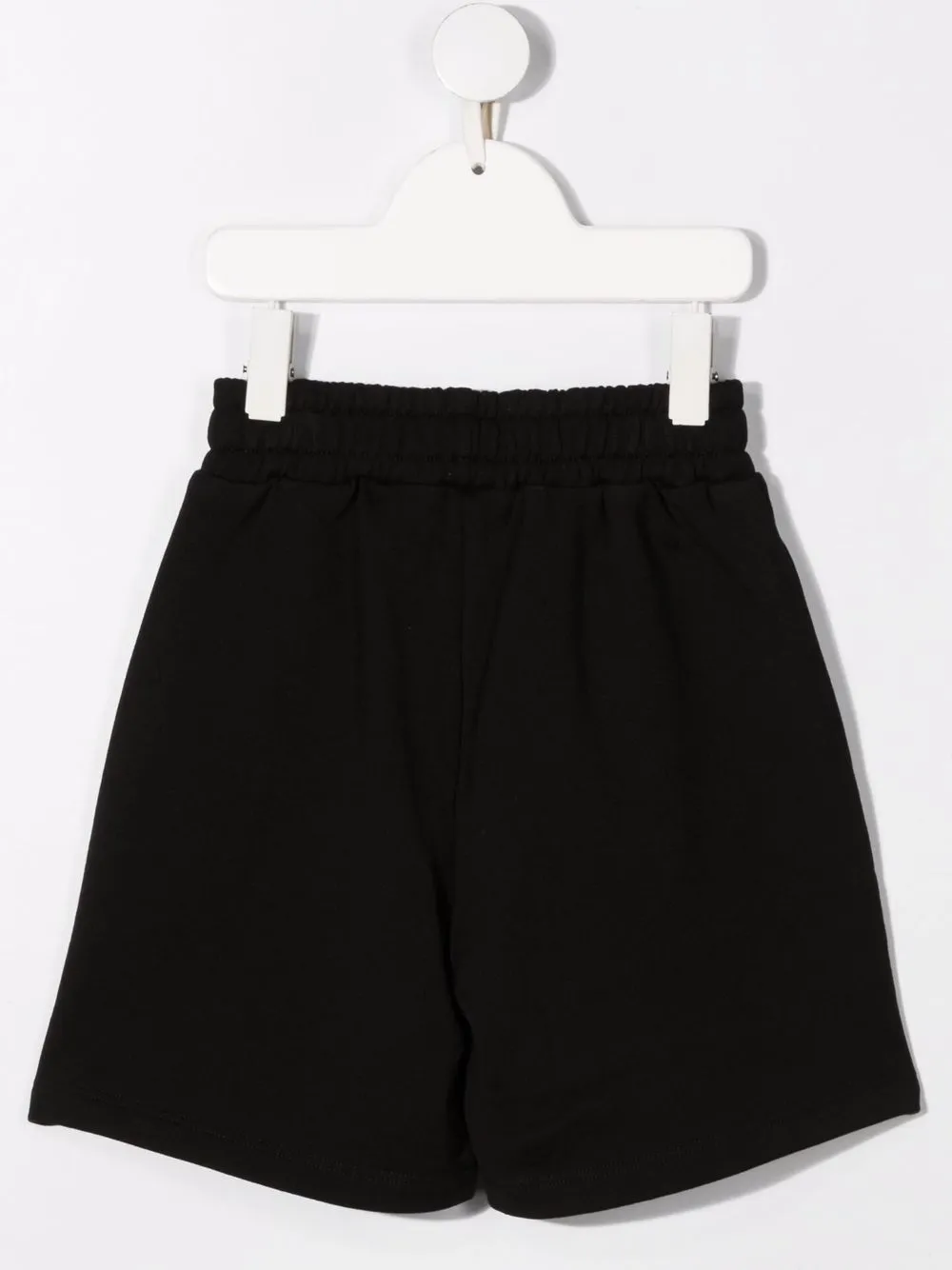 MSGM Kids Trainingsshorts met logoprint - Zwart