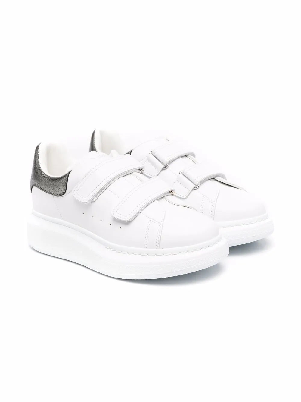 Alexander Mc Queen Kids leather touch-strap sneakers