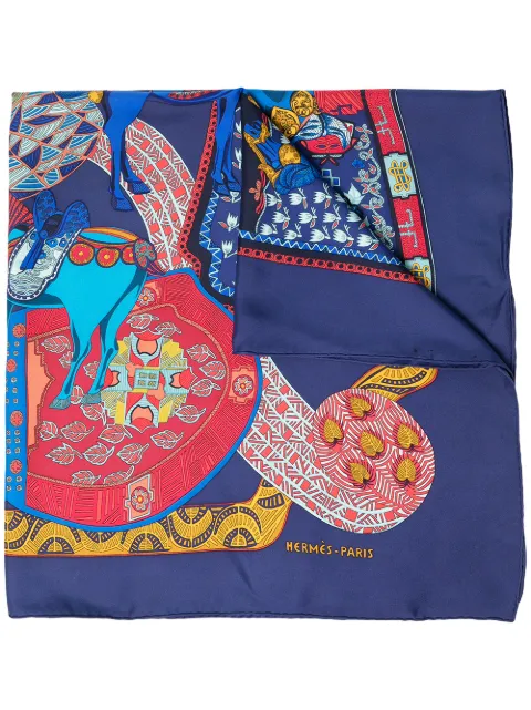 Hermès Pre-Owned pre-owned Art des Steppes silk scarf