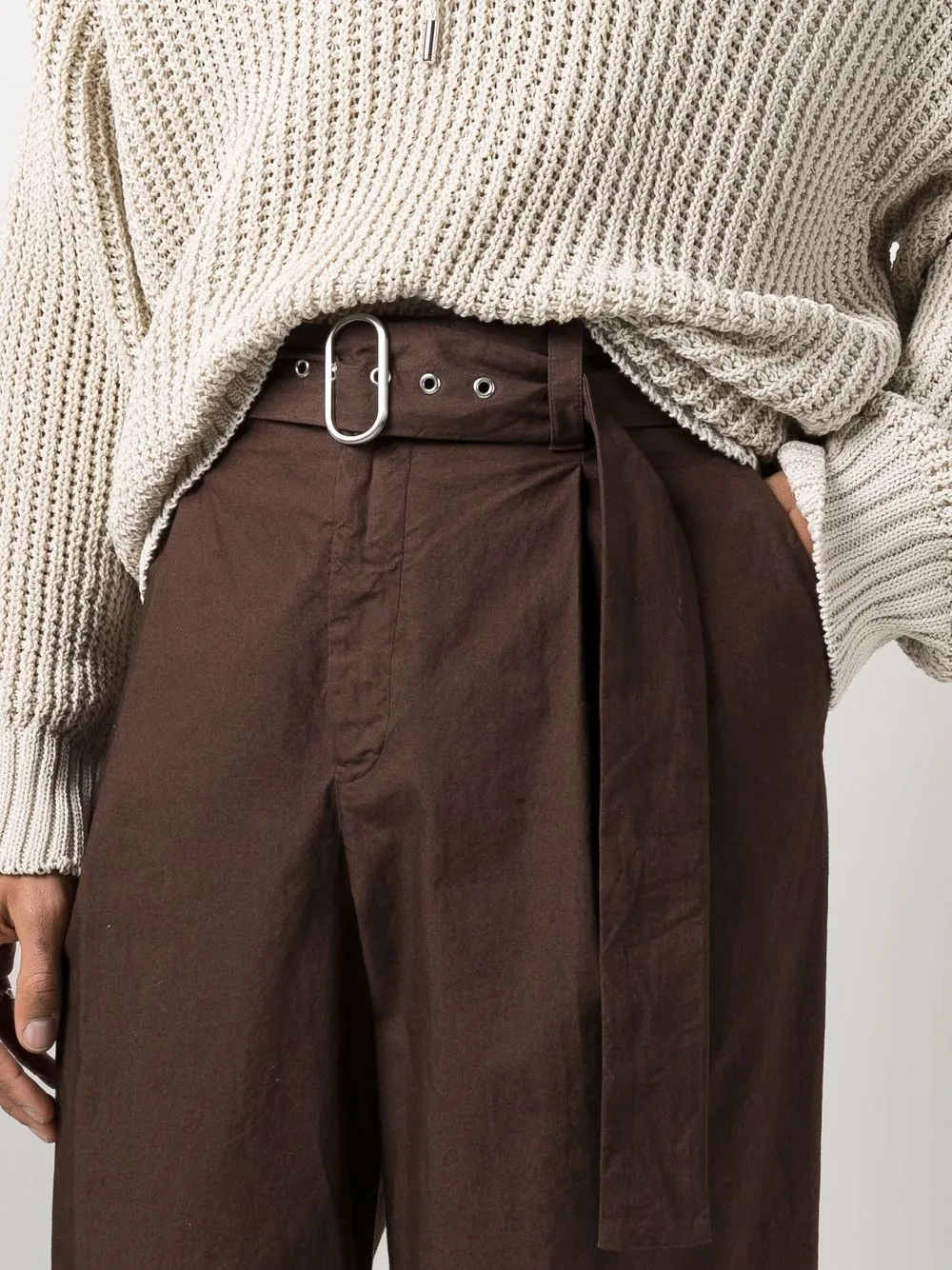 фото Jil sander широкие брюки