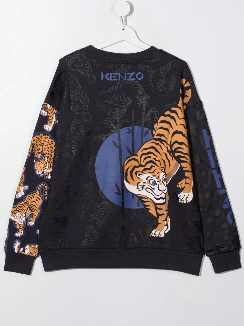 фото Kenzo kids толстовка с принтом