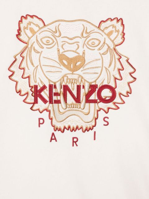 Shop Kenzo Kids Teen Embroidered Logo Sweatshirt With Express Delivery Farfetch