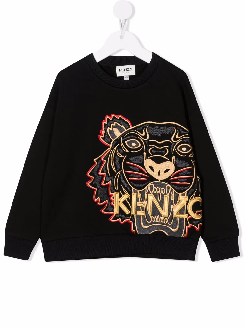 фото Kenzo kids толстовка с вышитым логотипом