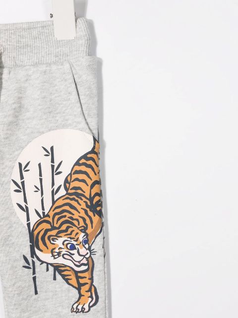 tiger print joggers