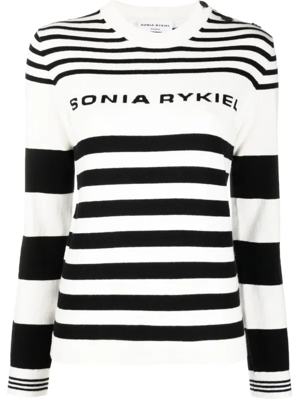 Sonia rykiel striped sweater deals