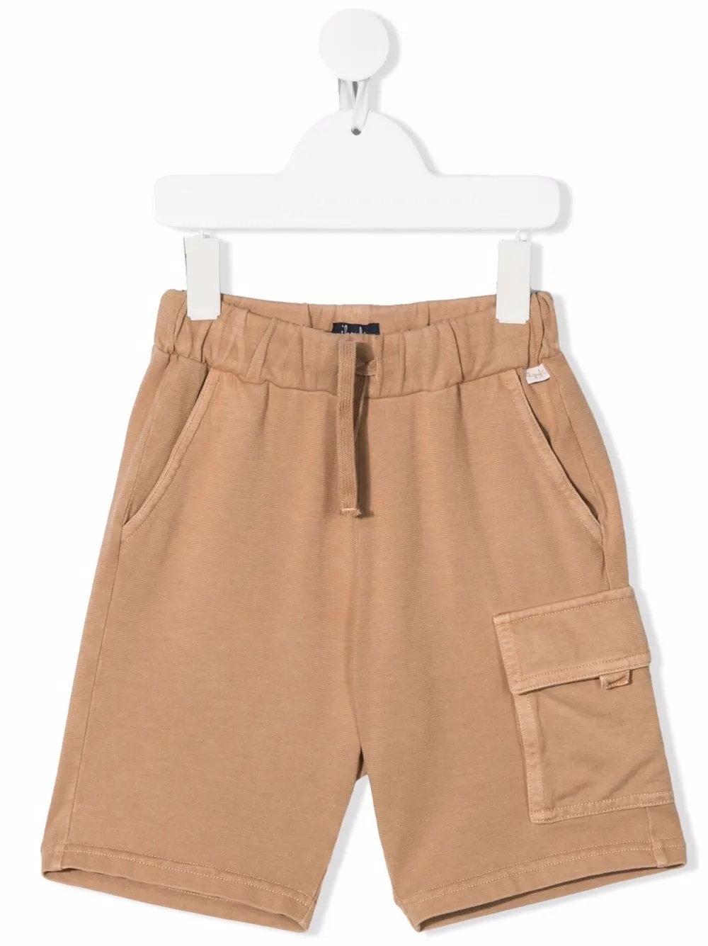 

Il Gufo drawstring cotton shorts - Neutrals