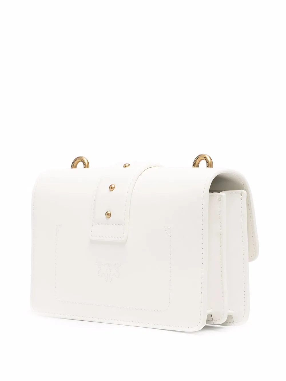 фото Pinko декорированная мини-сумка на плечо love icon