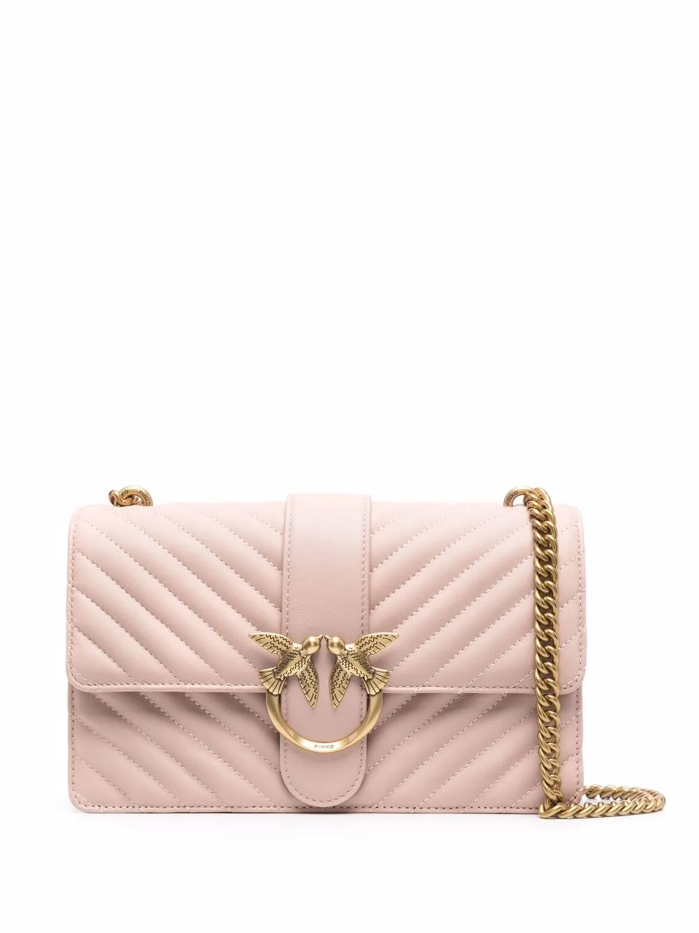 

PINKO bolsa crossbody Love - Rosado