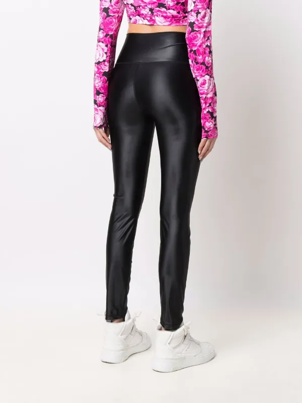 MSGM high-shine Leggings - Farfetch