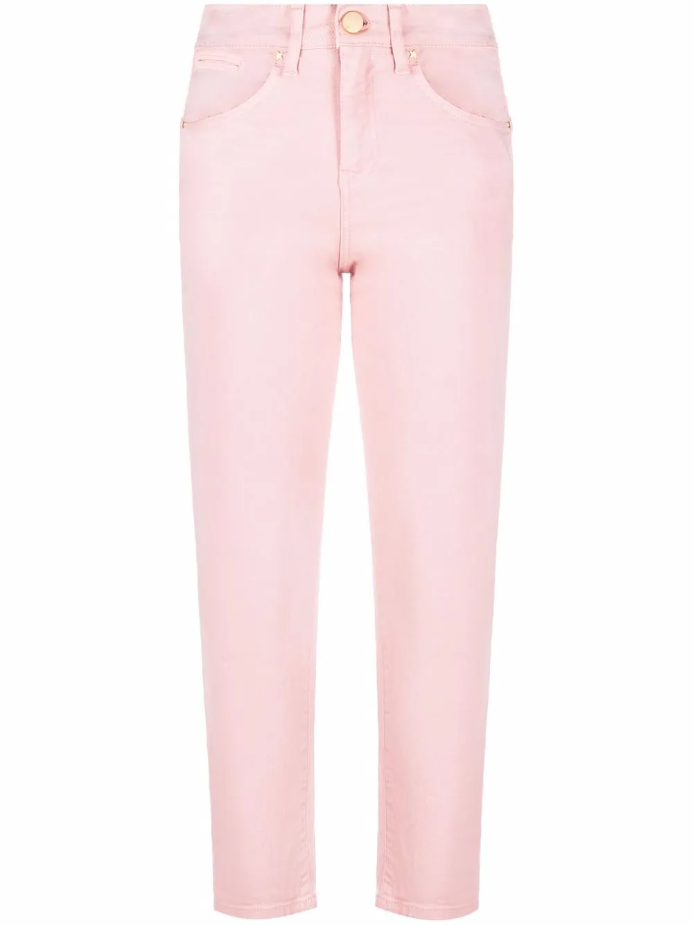 

Lorena Antoniazzi high-waisted cropped trousers - Pink