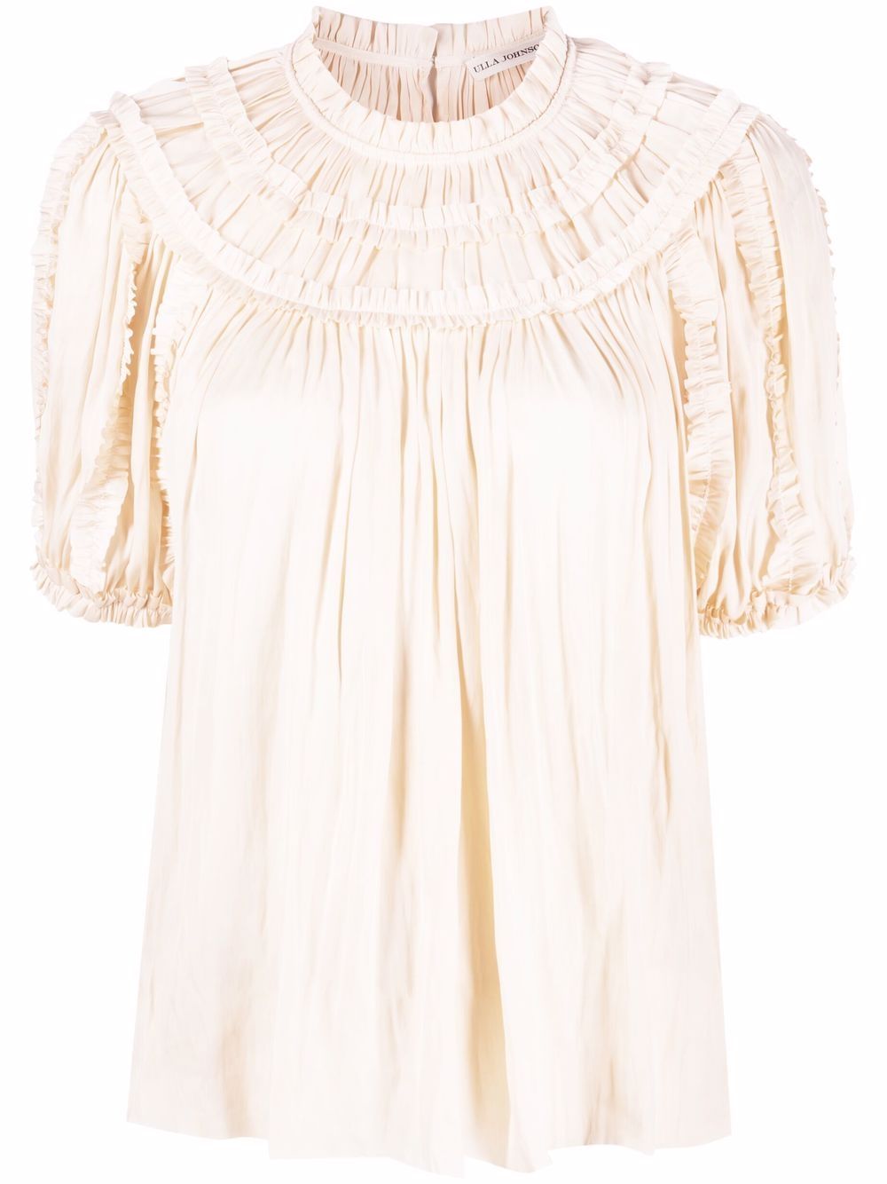 фото Ulla johnson aimee ruffled top