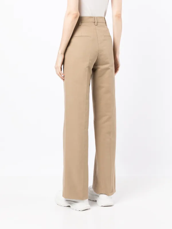 high waisted wide leg trouser