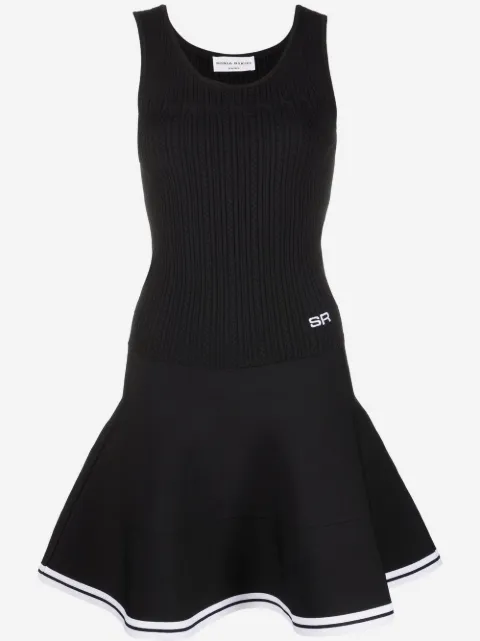 Sonia Rykiel Vestido de tricô